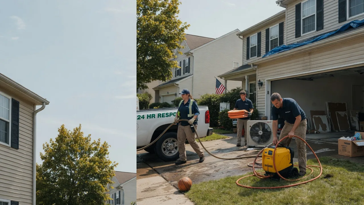 Emergency Water Damage Restoration in Pownal, ME near me